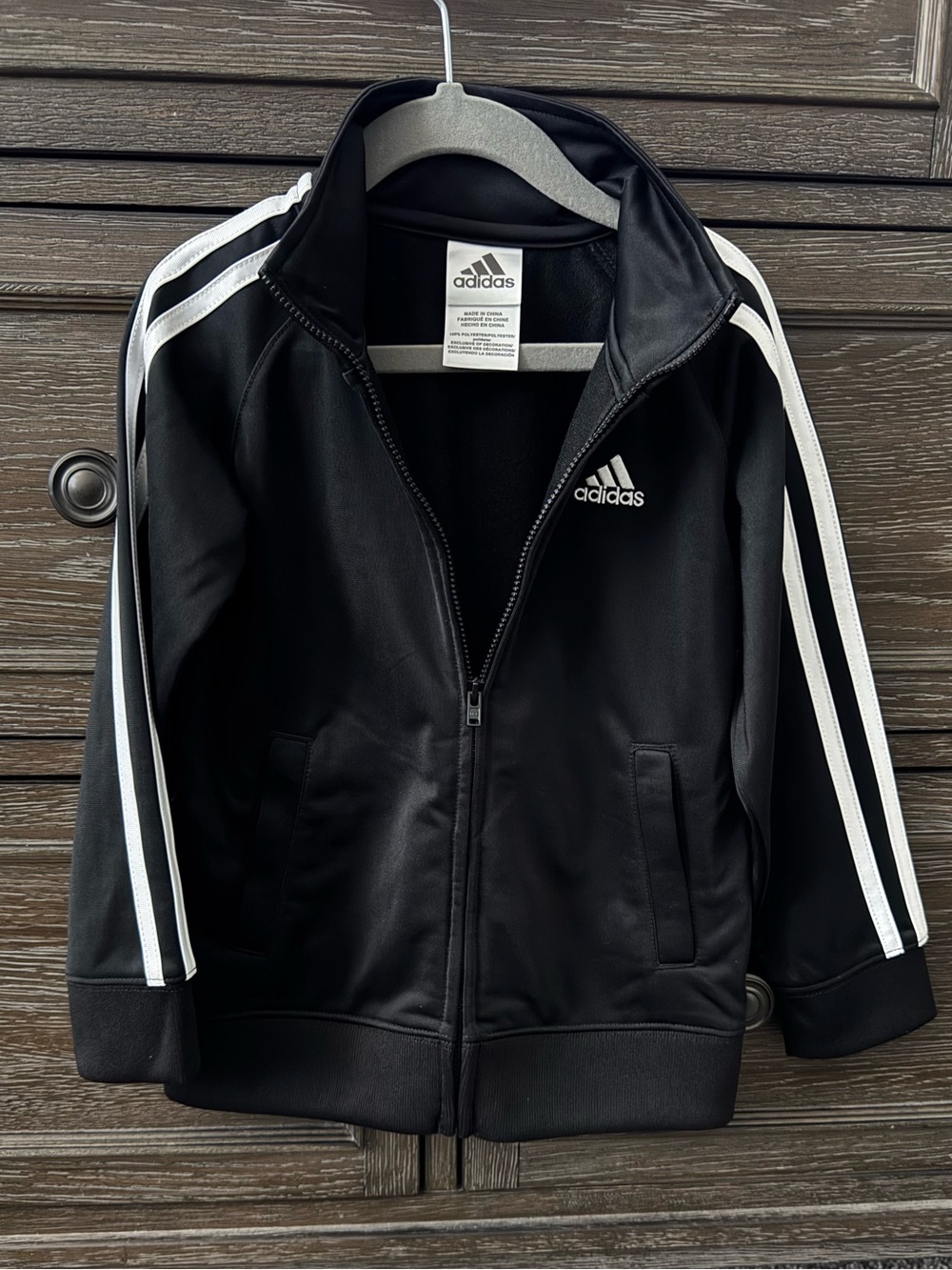 Boys Adidas track jacket